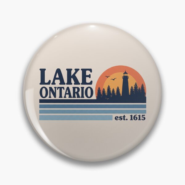 Item preview, Vintage Lake Ontario Est. 1615 designed and sold by dudelinart.