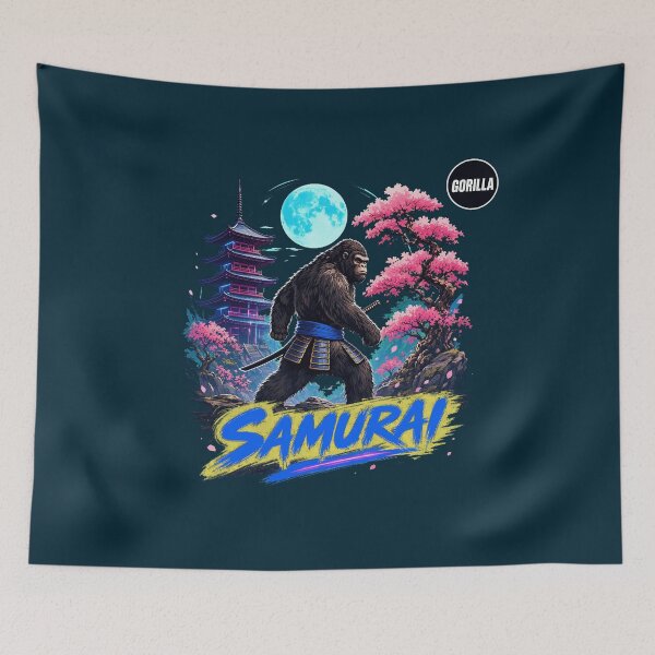 Item preview, Samurai Moon Cherry Blossom Warrior designed and sold by Getcustomtel.
