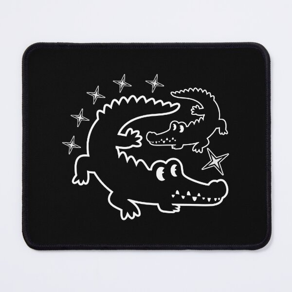 Item preview, Crocodile Duo Line Art With Stars designed and sold by AhmedZouita.