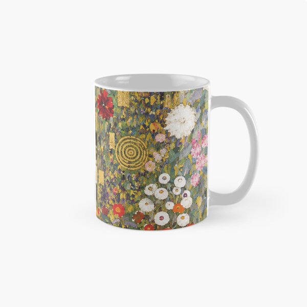 Item preview, Gustav Klimt Flower Garden Gold designed and sold by maniacfitness.