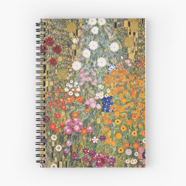 Item preview, Gustav Klimt Flower Garden Gold designed and sold by maniacfitness.