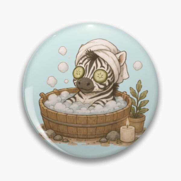 Item preview, Spa Day Zebra designed and sold by MellowMunchkins.