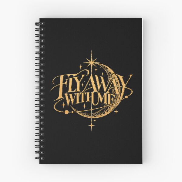 Item preview, Fly Away With Me Golden Celestial Moon designed and sold by Artfully Entertained.
