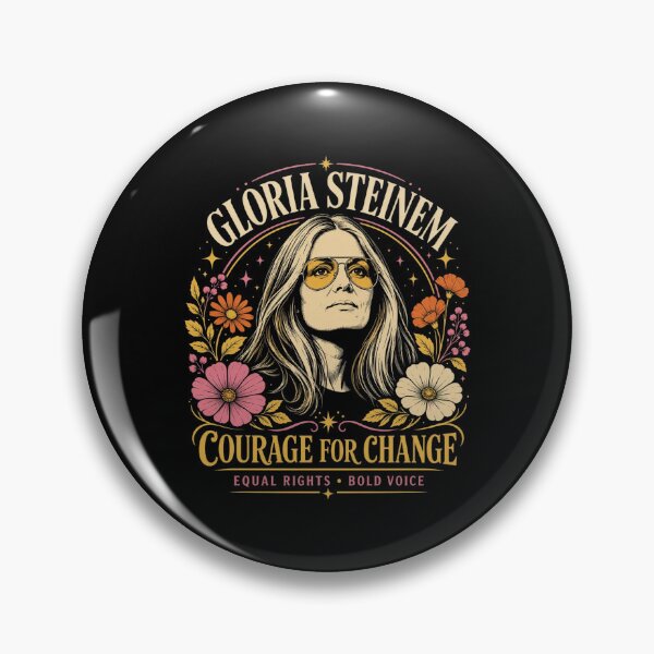 Item preview, Gloria Steinem, Feminist, Women's Rights designed and sold by moonfullStudio.