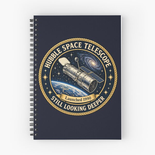 Item preview, Hubble Space Telescope Still Looking Deeper Vintage Art designed and sold by CalmCapy Co.