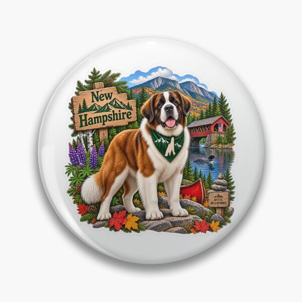 Item preview, New Hampshire Mountain Dog designed and sold by Whimspired By Paxx.