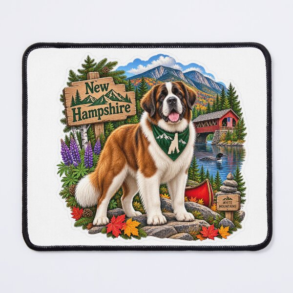 Item preview, New Hampshire Mountain Dog designed and sold by Whimspired By Paxx.