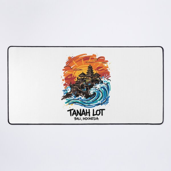 Item preview, Tanah Lot Temple Bali Indonesia Art Print designed and sold by Merch by Das Design Studio.