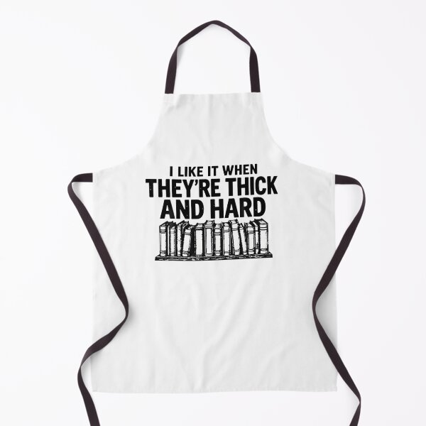 Item preview, I Like It When They'Re Thick And Hard Funny Bookworm Reader designed and sold by OddityVault.