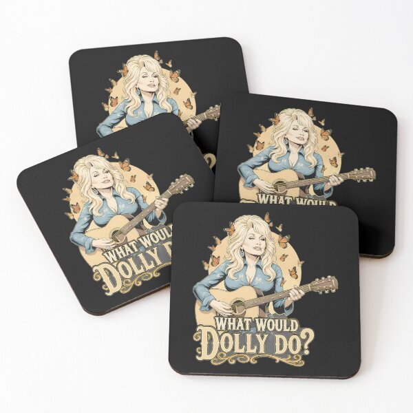 Item preview, what would dolly do dolly parton country music what would dolly do butterflies guitar icon legend i designed and sold by ChrisDaniel79.