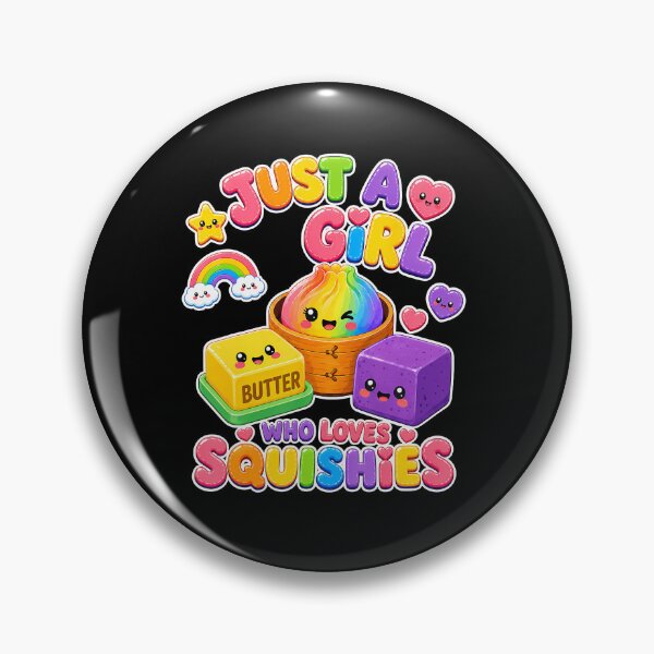 Item preview, Just A Girl Who Loves Squishies designed and sold by OddityVault.