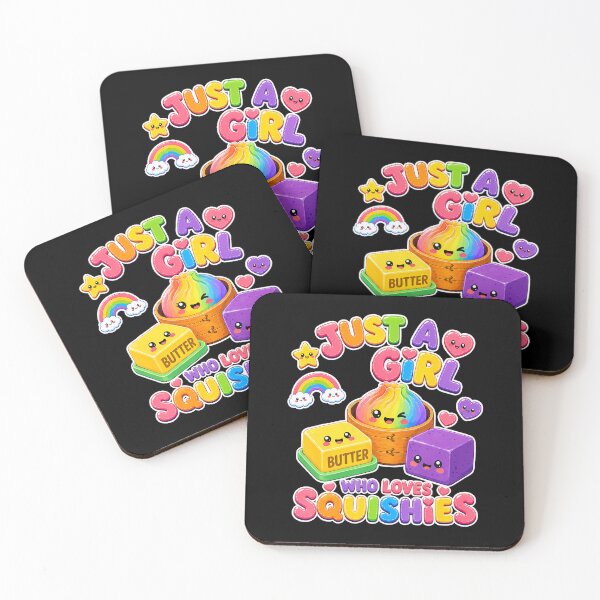 Item preview, Just A Girl Who Loves Squishies designed and sold by OddityVault.