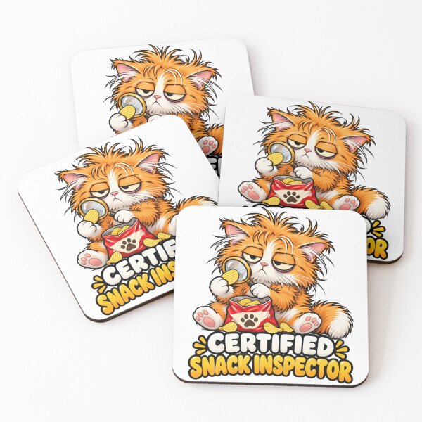 Item preview, Certified Snack Inspector designed and sold by Triple-NTH.