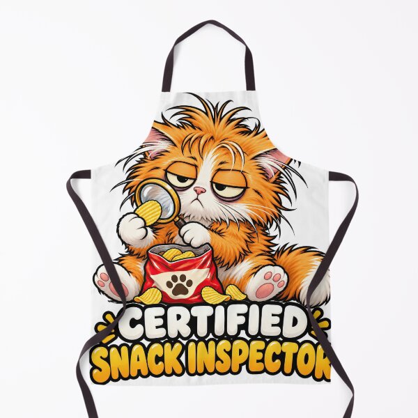 Item preview, Certified Snack Inspector designed and sold by Triple-NTH.