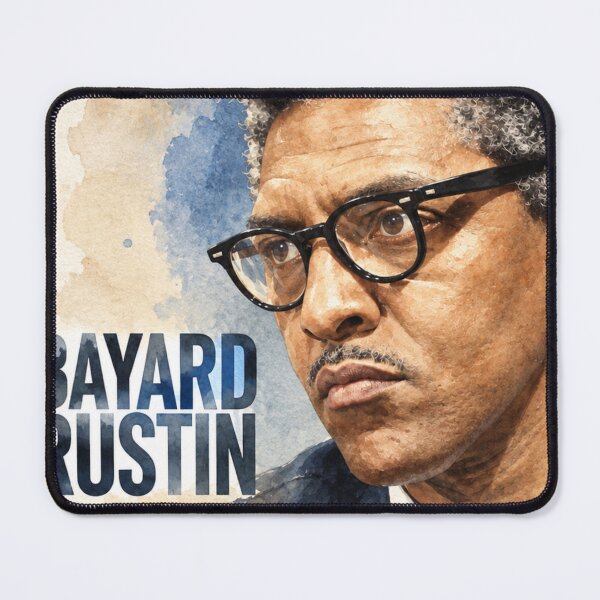 Item preview, Bayard Rustin designed and sold by HouseofArtwear.
