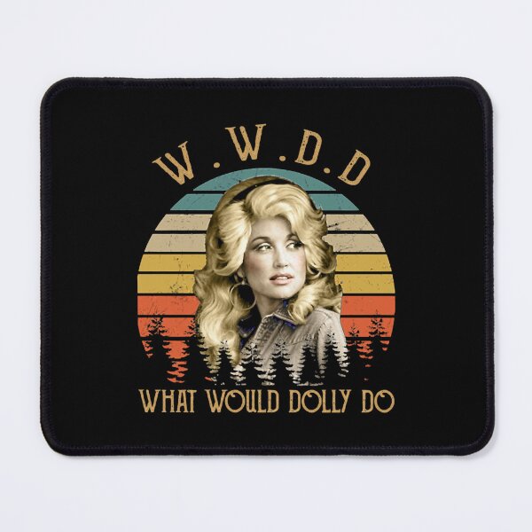 Item preview, what would dolly do country music retro style designed and sold by ChrisDaniel79.