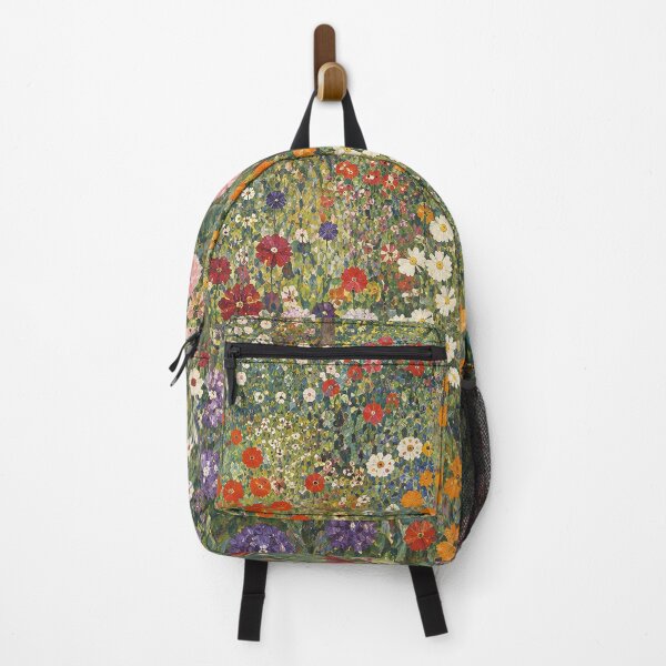 Aperçu de l'œuvre Jardin de fleurs de Gustav Klimt créée et vendue par maniacfitness.