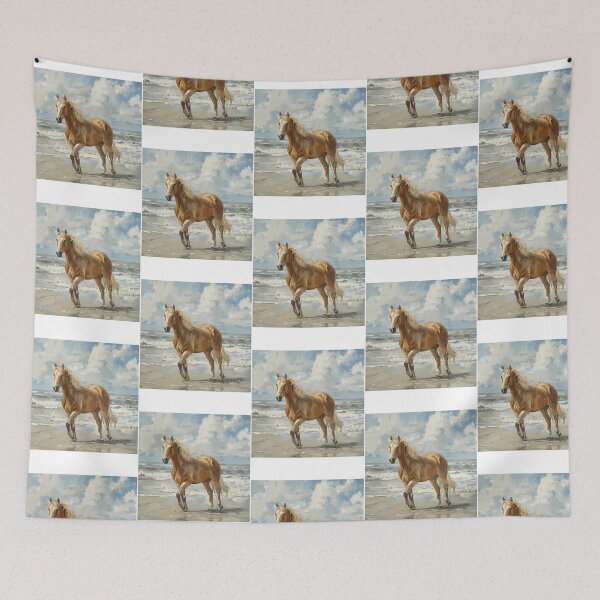 Item preview, Cute Beach Haflinger designed and sold by MiamiArchivesCo.