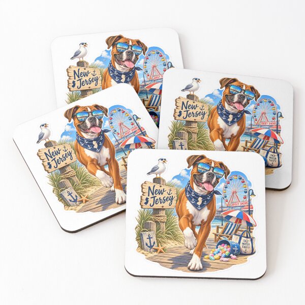 Item preview, New Jersey Shore Dog designed and sold by Whimspired By Paxx.