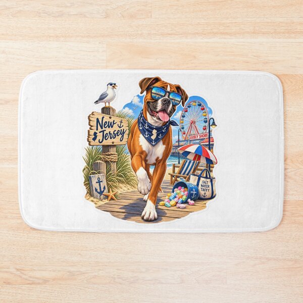 Item preview, New Jersey Shore Dog designed and sold by Whimspired By Paxx.