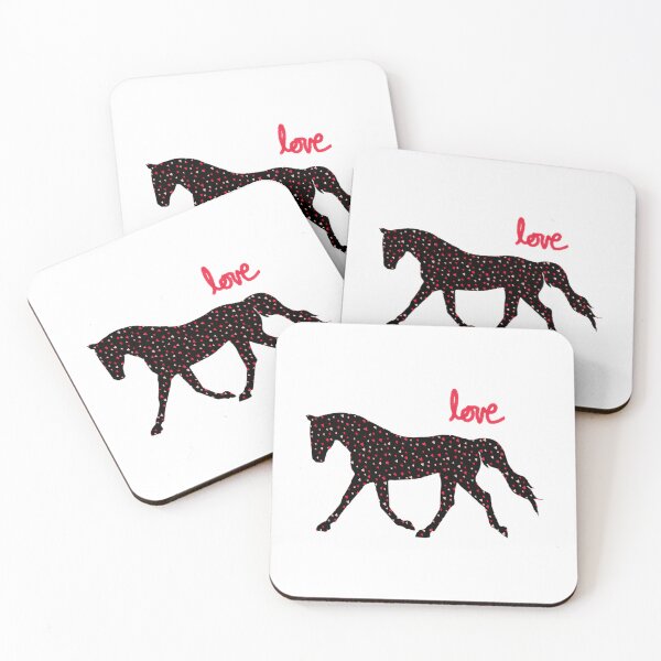 Item preview, Cute Horse Hearts And Love designed and sold by MiamiArchivesCo.