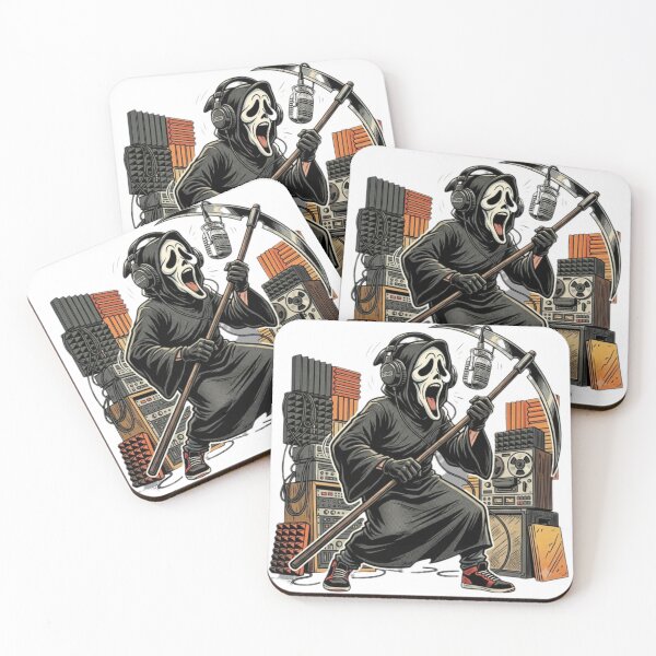 Item preview, Ghostface Studio Session - Horror Podcast & Music Merch designed and sold by Addy77shop.