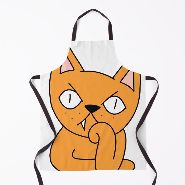 Item preview, mean cat bored designed and sold by motherbrainart.