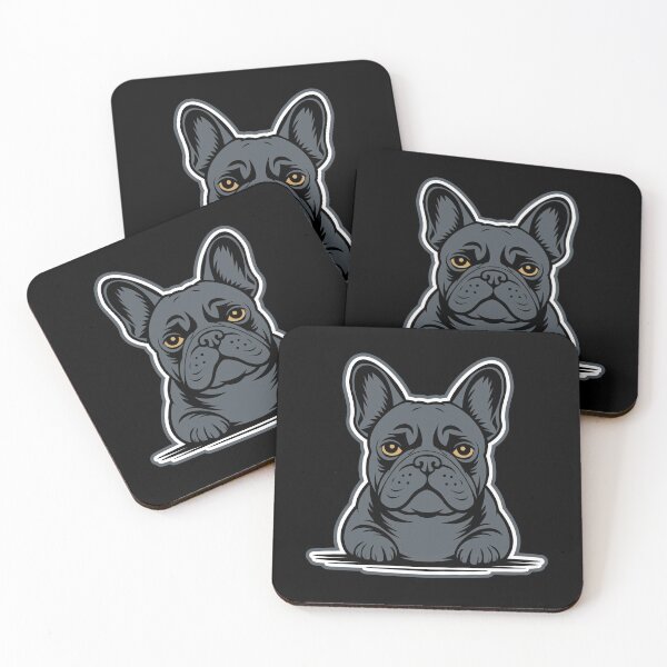 Item preview, French Bulldog Portrait Illustration Design designed and sold by AhmedZouita.