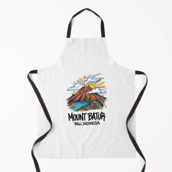Item preview, Mount Batur Volcano Bali Indonesia Art designed and sold by Merch by Das Design Studio.