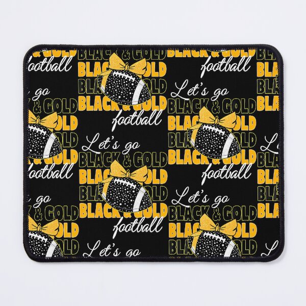 Item preview, Black And Gold Vibes Only Game Day Graphic For Girls Women designed and sold by Trippy-Toad.
