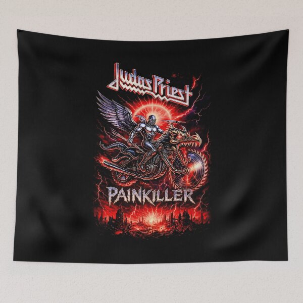 Item preview, Heavy Metal Dragon Warrior Judas Priest Painkiller designed and sold by yukogareng.