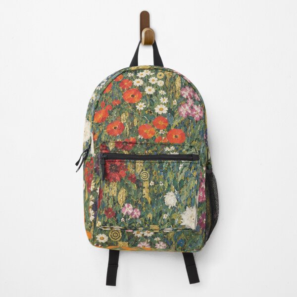 Aperçu de l'œuvre Jardin de fleurs de Gustav Klimt créée et vendue par maniacfitness.