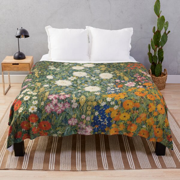 Item preview, Gustav Klimt Flower Garden designed and sold by maniacfitness.