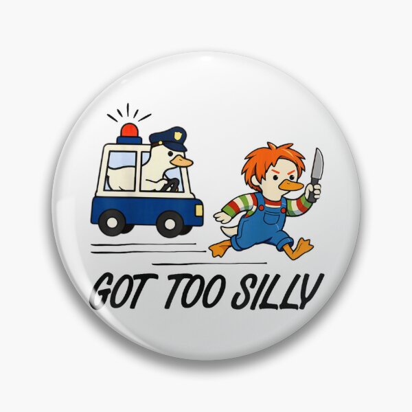 Item preview, Got Too Silly Goose Halloween, Police Chase, Horror Duck designed and sold by DienesAngele.