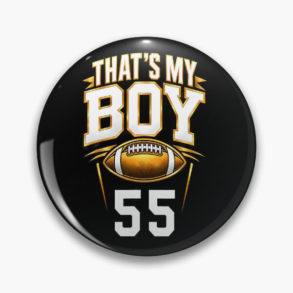 Item preview, That'S My Boy Number 55 Football designed and sold by Trippy-Toad.