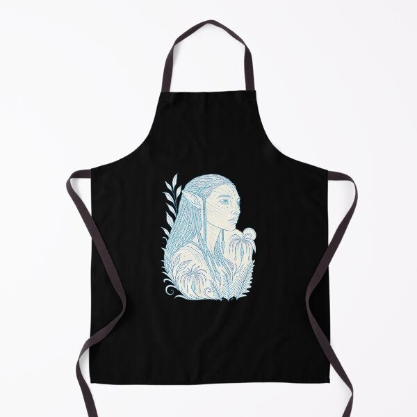 Item preview, Navi Forest Spirit Line Art Portrait designed and sold by PepperDesignt.