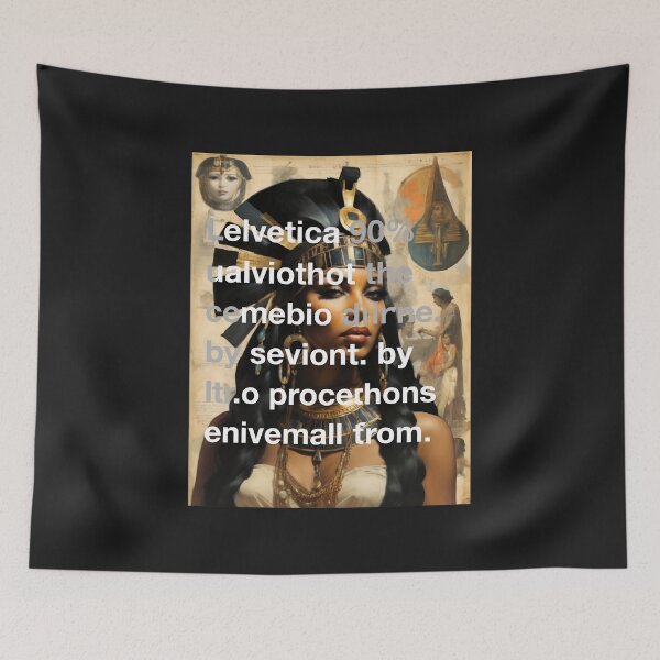 Item preview, Regal Egyptian Queen Portrait Vintage Style designed and sold by DOUGLASFLET.