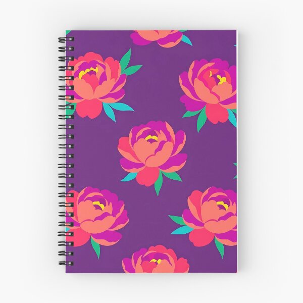 Item preview, Electric Pink Flowers On Purple  designed and sold by Lasofficial.