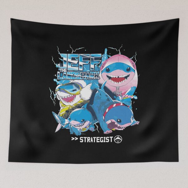 Item preview, Jeff The Landshark Cute Sharks Anime designed and sold by JessicaJa32447.