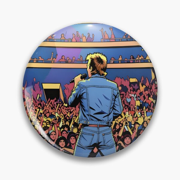 Item preview, Pop Art Rock Singer - Live Arena Concert Poster designed and sold by Daniela`s shop.