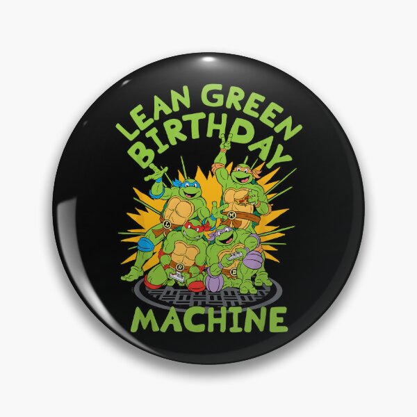 Item preview, Mutant Ninja Reptiles Lean Green Birthday Machine designed and sold by yakima-deona.