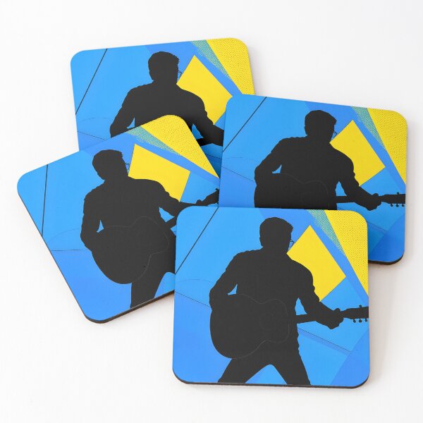 Item preview, Pop Art Guitarist Silhouette - Retro Comic Style designed and sold by Daniela`s shop.