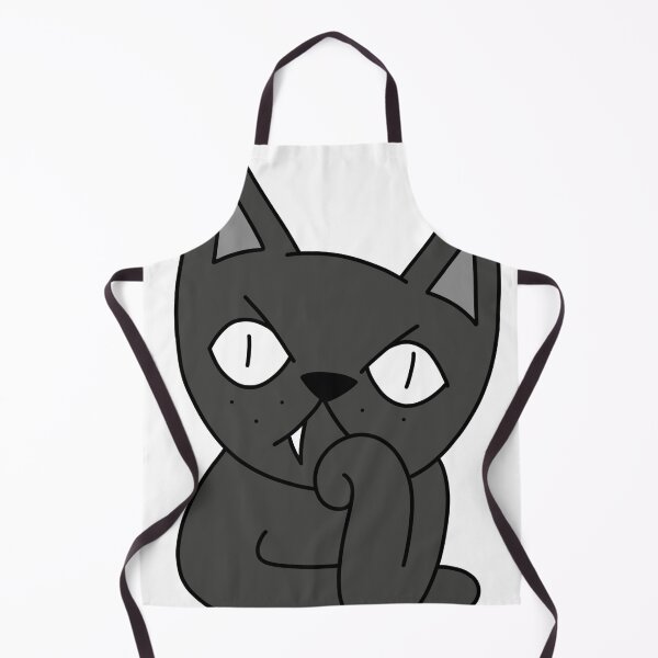 Item preview, mean cat bored designed and sold by motherbrainart.