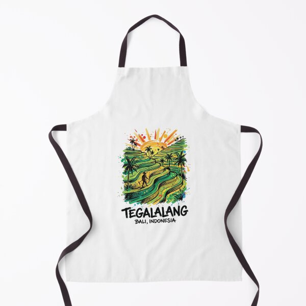 Item preview, Tegalalang Rice Terraces Bali Indonesia Art designed and sold by Merch by Das Design Studio.