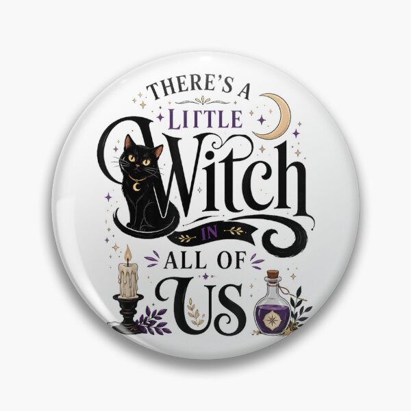 Item preview, There's A Little Witch in All of Us Halloween Spooky Season designed and sold by DienesAngele.