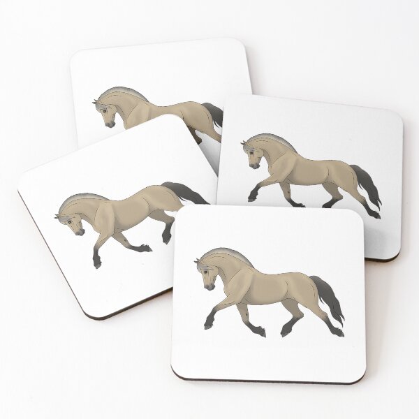 Item preview, Trotting Fjord Pony designed and sold by MiamiArchivesCo.
