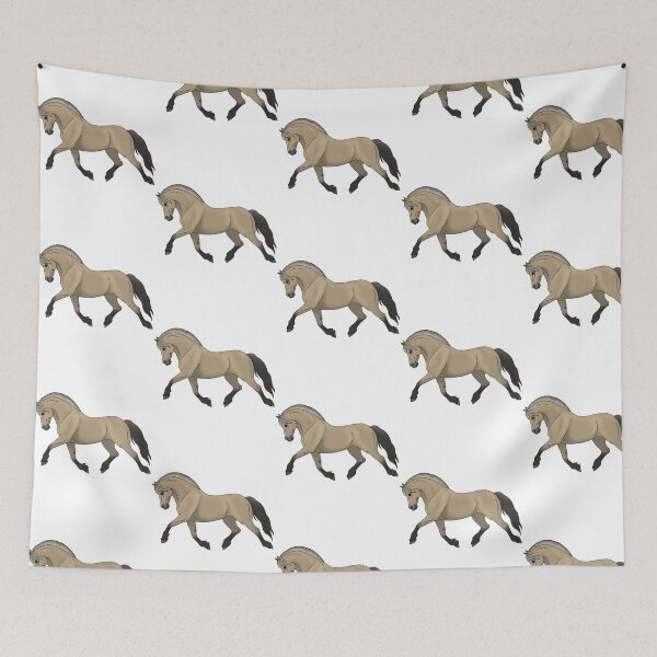 Item preview, Trotting Fjord Pony designed and sold by MiamiArchivesCo.