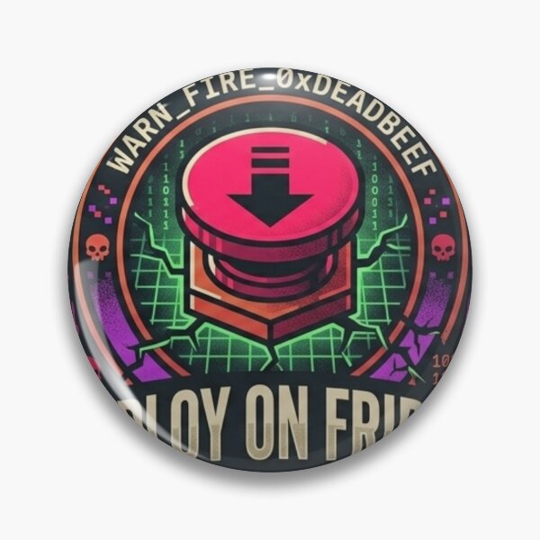 Item preview, Deploy on Friday The Danger Zone DevOps SRE Push to Production Badge designed and sold by TechNexusPrints.