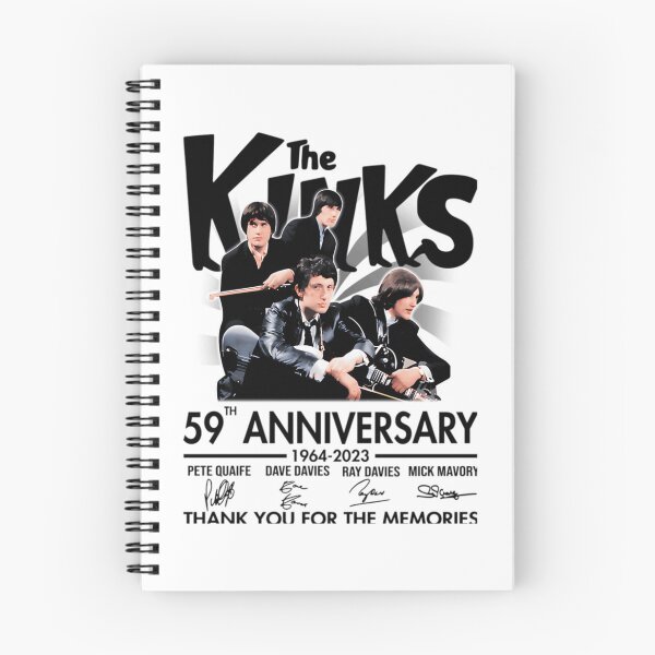 Item preview, The Kinks 59th Anniversary Band Design designed and sold by TyriquGlover.