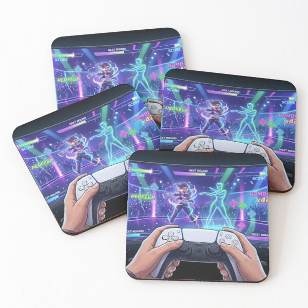 Item preview, Neon Street Racing Gaming Controller Synthwave Art designed and sold by Addy77shop.